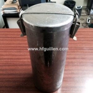 MOLDE CIRCULAR INOX PARA FIAMBRE 2 KG