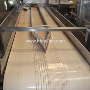 CORTADORA DE TIRAS DE PIMIENTO