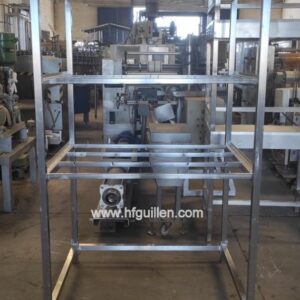 CARROS O PALETS PARA COLGAR JAMONES 55 PIEZAS