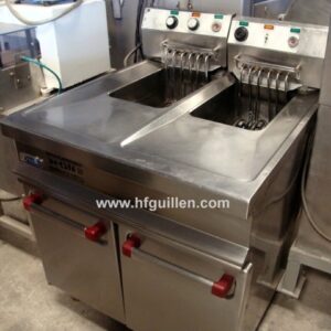 FREIDORA ELÉCTRICA REPAGAS FE-30+30 DOS CUBAS