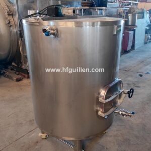 DEPÓSITO INOX ISOTERMO AGITADOR