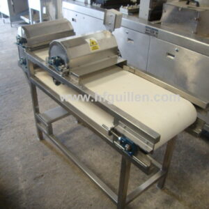 CORTADORA DE TIRAS Y CUBOS DE PIMIENTO EN CINTA (NUEVA)