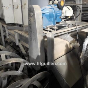 CINTA TRANSPORTADORA EN INOX 0,80x11,5m