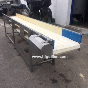 CINTA TRANSPORTADORA INTRALOX EN ACERO INOX