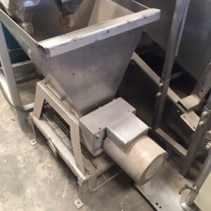 SINFÍN ELEVADOR CON TOLVA ACERO INOX. PEQUEÑA