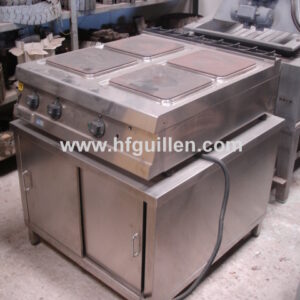 COCINA DE 4 PLACAS VITROCERÁMICAS