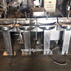 LAVAMANOS XUCLÀ EN ACERO INOX (1 UNIDAD)