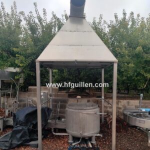 CAMPANA DE EXTRACCIÓN DE HUMO INDUSTRIAL EN INOX