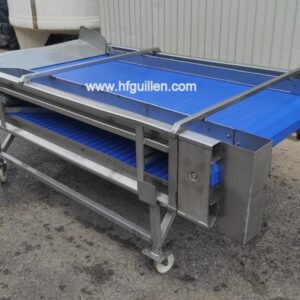 CINTA INTRALOX EN ACERO INOX CON RUEDAS