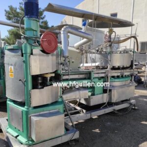 CERRADORA COMACO AGM 6 CON PLATO NO MOTORIZADO Y GRUPO DE VACÍO 24 DE VÁLVULAS