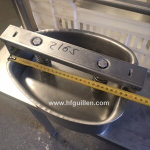 MOLDES ACERO INOX PARA JAMÓN YORK TIPO CREMALLERA PERA