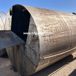 DEPÓSITO EN ACERO INOX 8000 LITROS CON AGITADOR Y PATAS