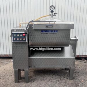 AMASADORA DE CARNE DOBLE Z CON VACÍO 200 LITROS