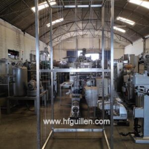 CARROS O PALETS PARA COLGAR JAMONES 92 PIEZAS