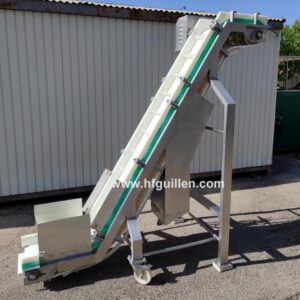 ELEVADOR DE PALAS EN Z ACERO INOX XUCLÀ