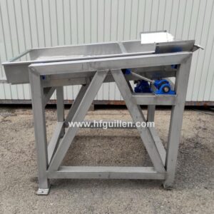 VIBRADOR POSICIONADOR DE MELOCOTÓN BOCA ARRIBA FMA EN ACERO INOX