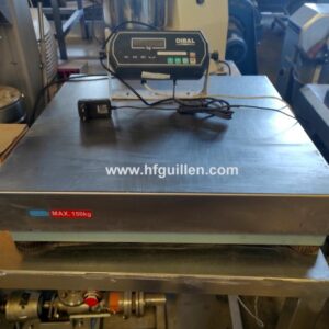 BÁSCULA DE SOBREMESA O SUELO DIBAL 150 KG