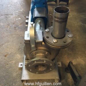 BOMBA CENTRÍFUGA DE RODETE ABIERTO PARA TROZOS