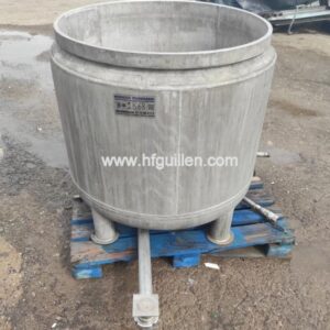 DEPÓSITO DOBLE CAMISA EN ACERO INOX 300 LITROS