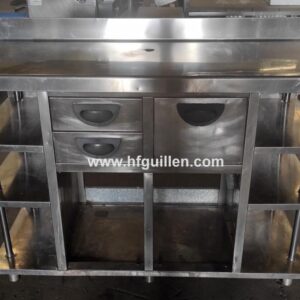 MUEBLE CAFETERO ACERO INOX INFRICO