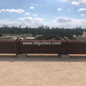 HORNO DE PIMIENTO GRANDE CON BANCADA, QUEMADOR Y CHIMENEA