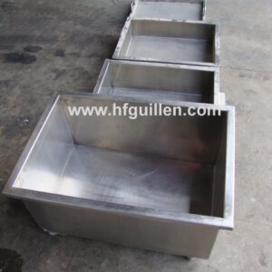 DEPÓSITO DE FILTROS EN INOX. CON RUEDAS