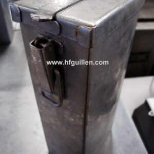 MOLDE RECTANGULAR INOX DE 2 KG PARA JAMÓN