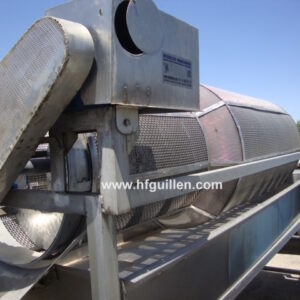 LAVADORA DE PIMIENTO EN ACERO INOX CON BALSA