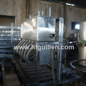 LLENADORA LINEAL DE 6 CABEZALES NEUMATICA