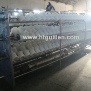 PRENSA PARA QUESOS REDONDOS DE 16 CILINDROS