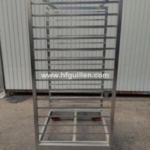 CARRO PORTA BANDEJAS PARA HORNO DE AHUMAR DE 15 BANDEJAS (4 UDS)