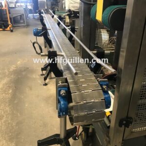 TRANSPORTADOR DE CHARNELA EN ACERO INOX