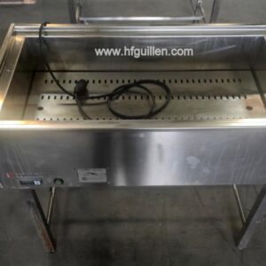 BALSA EN ACERO INOX CON RESISTENCIA ELÉCTRICA Y CONTROL DE TEMPERATURA