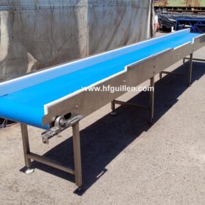 CINTA TRANSPORTADORA INOX PVC