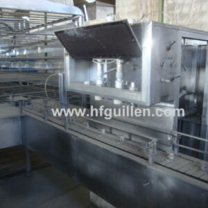 LLENADORA DE ACEITE 2 PISTONES PARA ENVASES DE 5 L.