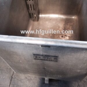 BALSA ENFRIADORA EN INOX DE DOBLE CAMISA CON RUEDAS