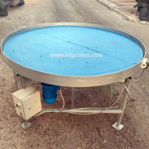 MESAS DE ACUMULACIÓN Y DISCOS GIRATORIOS